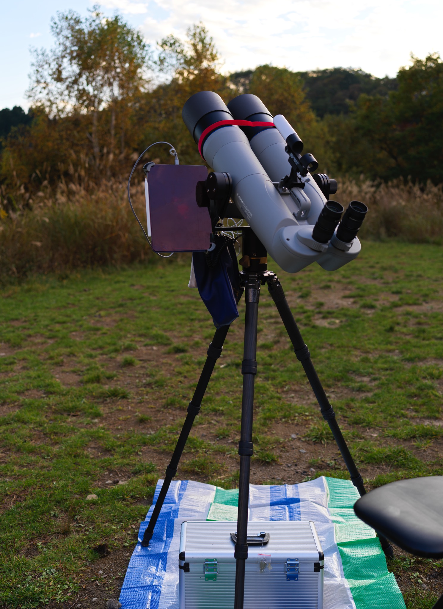 APM120 双眼望遠鏡で遊んでみた | Ichiro Photography